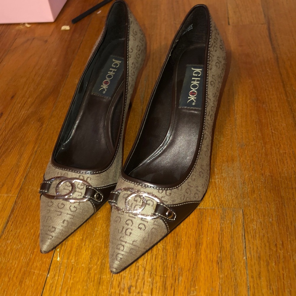 Brown heels